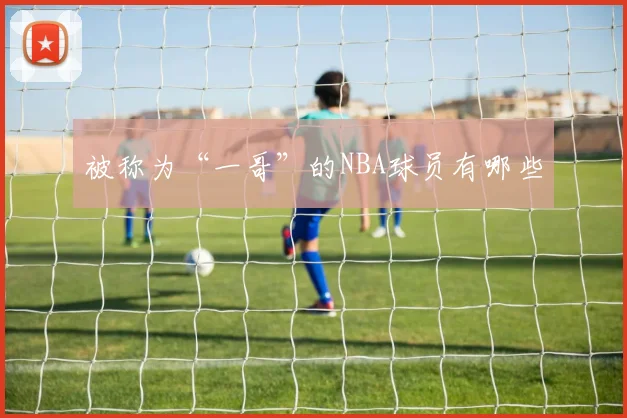 被称为“一哥”的NBA球员有哪些